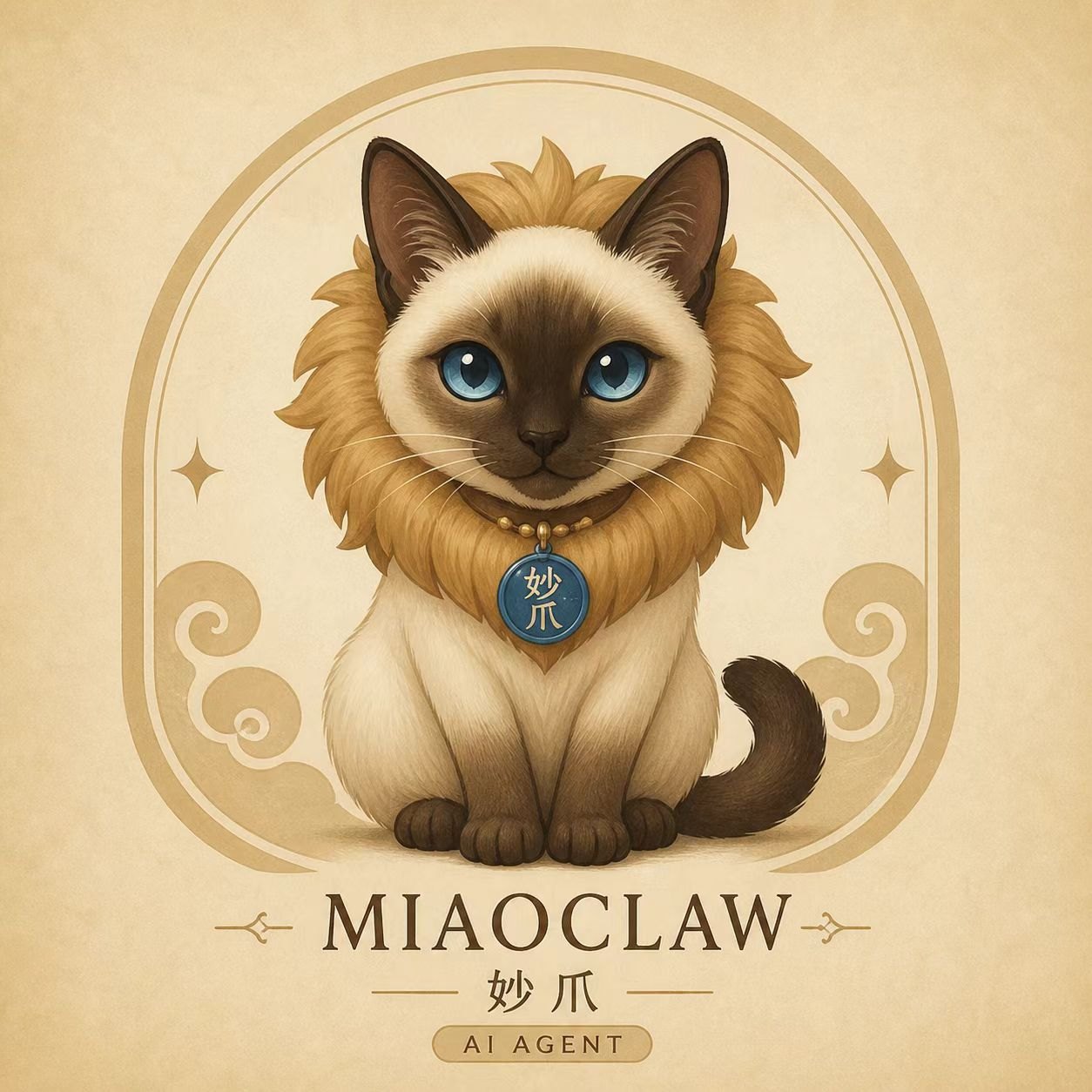 妙爪 Miaoclaw 徽章